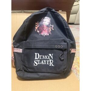 Demon Slayer-themed backpack featuring the character Nezuko Kamado